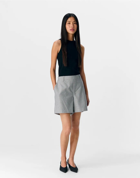  Object Shorts In White 
