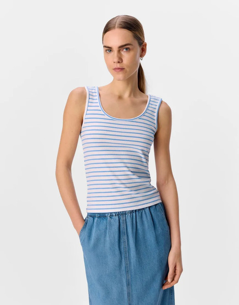  Object Tank Top In White 