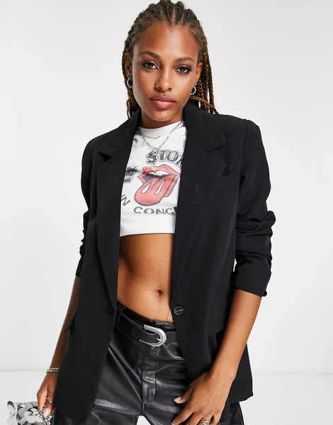  Only Oversized Blazer In Black 