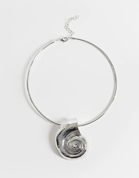  Only Seashell Necklace In Silver 