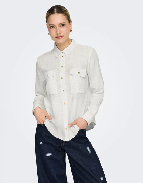  Only Shirt In Cloud Dancer White 