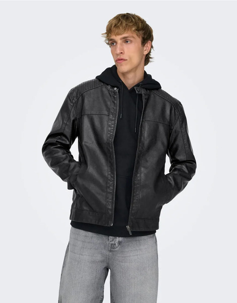  Only & Sons Jacket In Black 