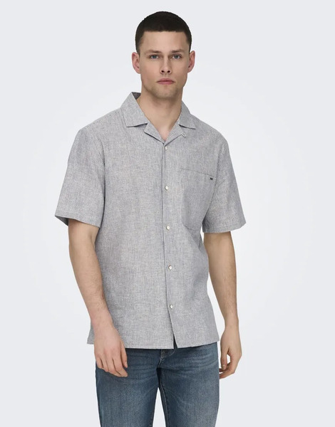  Only & Sons Shirt In Blue 