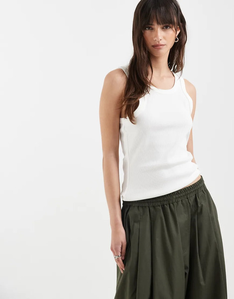  Only Tank Top In White 