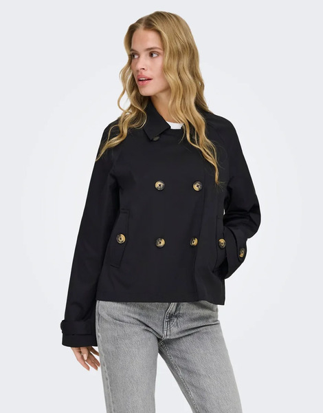  Only Trenchcoat In Black 