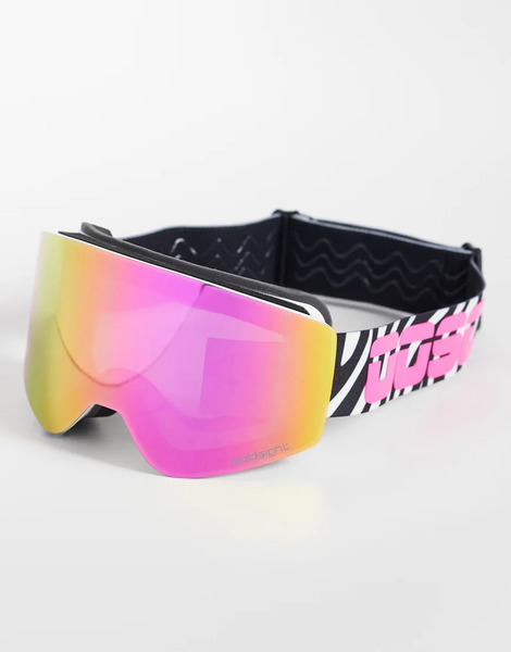  Oosc Oosc Boldsight Ski & Snowboard Goggles   Zebra In Black Multi 