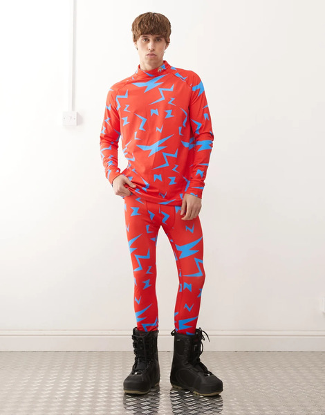  Oosc Men's Baselayer Pant   Starman In Red 
