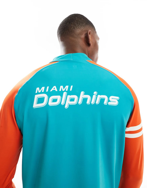  Oosc Miami Dolphins Oosc Nfl Ski Baselayer Top Men's In Multi Blue 