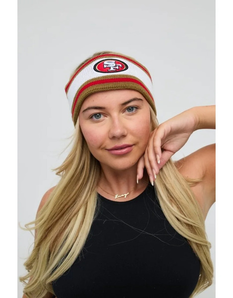  Oosc San Francisco 49ers   Oosc X Nfl Headband In Multi Brown 