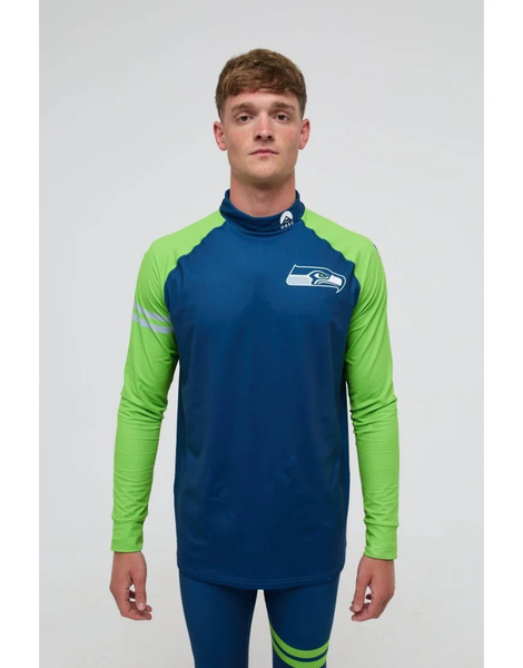  Oosc Seattle Seahawks   Oosc X Nfl Baselayer Top Men's In Multi Blue 