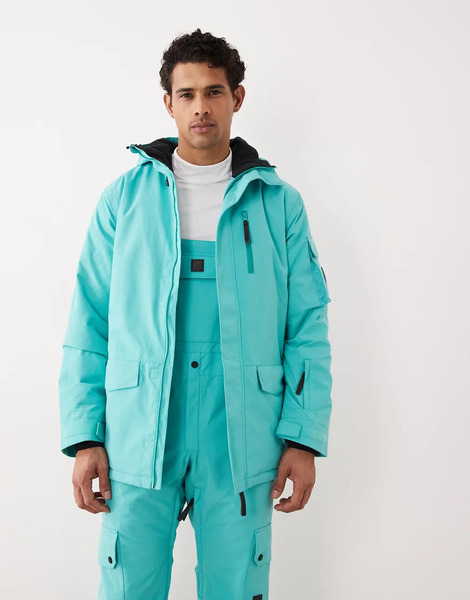  Oosc Yeh Man Jacket Aqua In Aqua Blue 