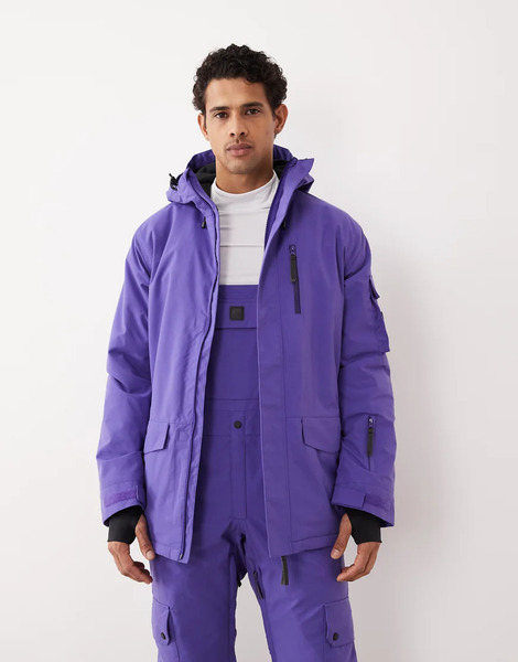  Oosc Yeh Man Jacket Purple In Purple 