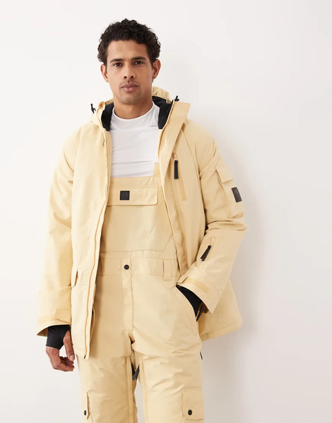  Oosc Yeh Man Jacket Sand In Sand Neutral 