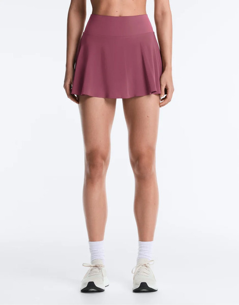  Oysho Compressive Skirt In Bright Pink 