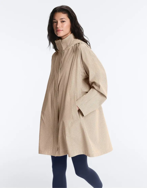  Oysho Extra Lightweight 10k Waterproof Jacket In Brown 