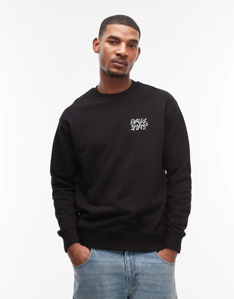  Parlez Verge Sweatshirt In Black 
