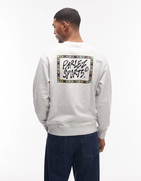  Parlez Verge Sweatshirt In Grey 