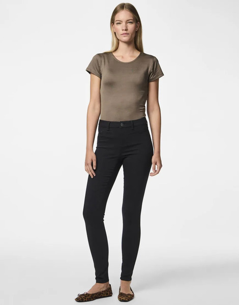  Pieces Jeggings In Black 