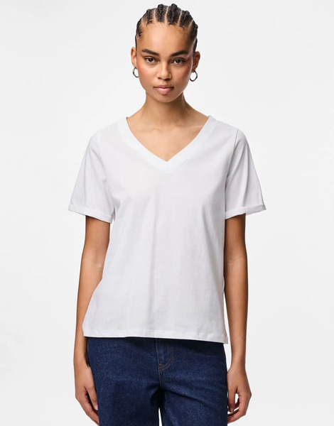  Pieces T Shirt In Bright White 