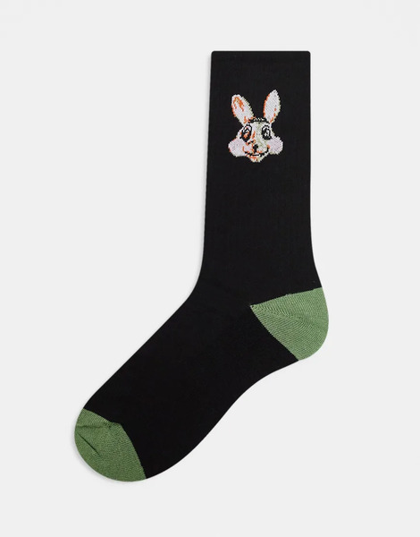  Paul Smith Bunny Socks In Black 