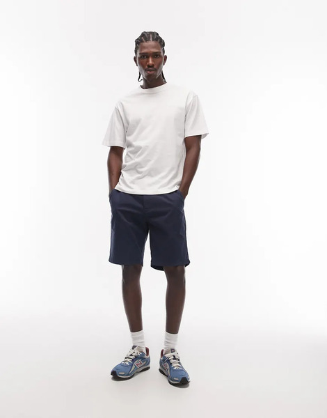  Ps Paul Smith Regular Fit Shorts In Navy 