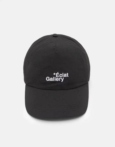  Pull & Bear Black Technical Cap With Text In Black 