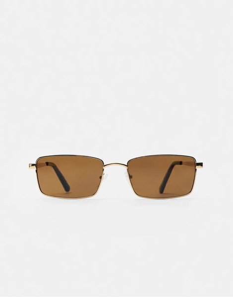  Pull & Bear Metallic Sunglasses In Others Multi 