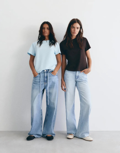  Pull & Bear Pack Of Regular Fit T Shirts In Brown 