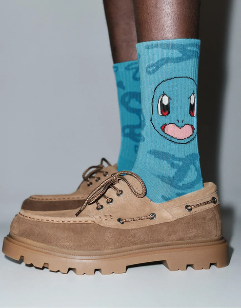  Pull & Bear Pokémon Squirtle Socks In Sky Blue 