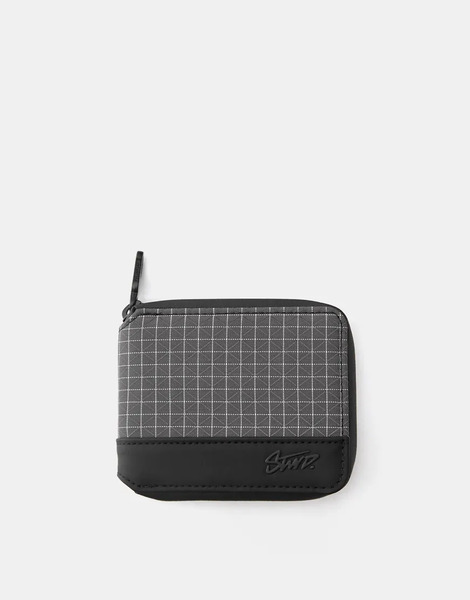  Pull & Bear Stwd Coin Purse In Grey 