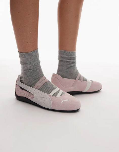  Puma Speedcat Ballet Flats In Pink 