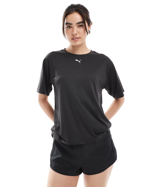  Puma Tad Essential Relaxed Training T Shirt In Black 