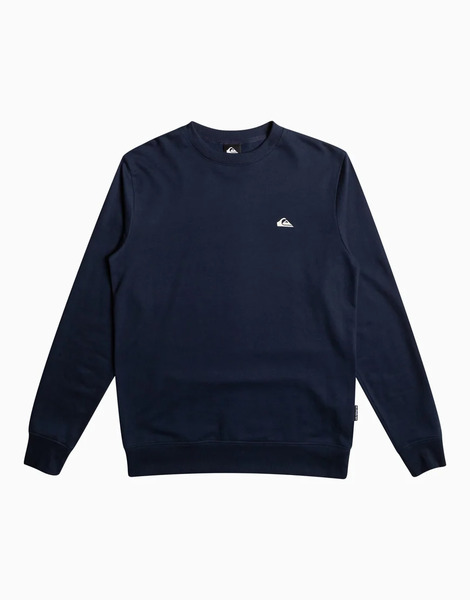  Quiksilver Basic Crewneck Fleece In Blue 