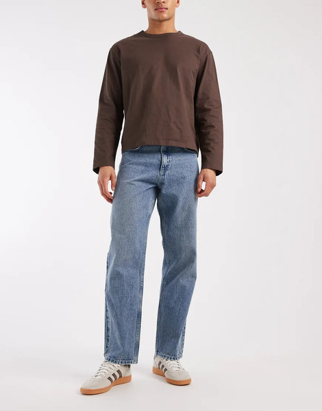  Redefined Rebel Brooklyn Loose Fit Jeans In Light Blue 