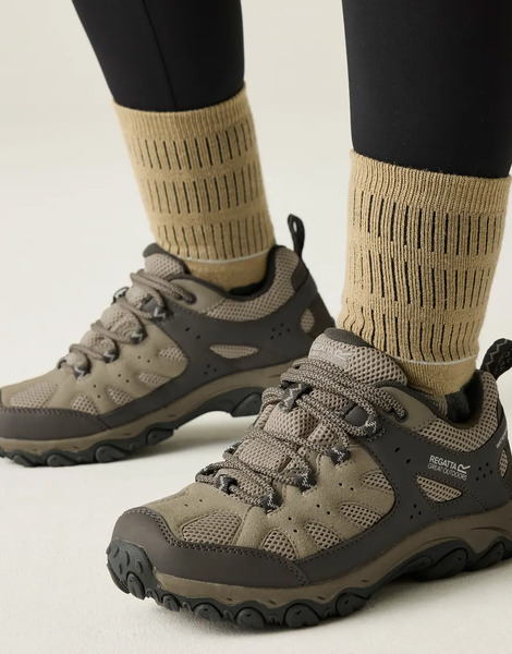  Regatta Edgepoint Iv Technical Waterproof Low Walking Boots In Beige Neutral 