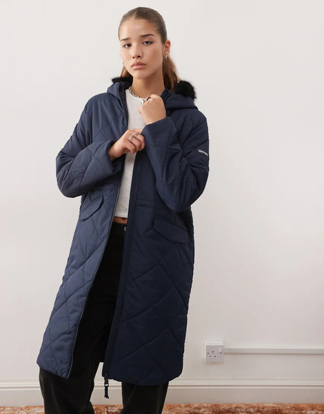  Regatta Freyla Insulated Jacket In Blue Navy 