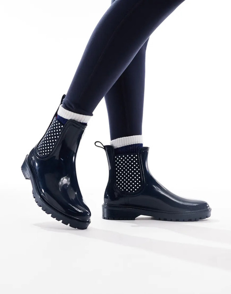  Regatta Lady Harriett Ii Ankle Wellies In Blue Navy 