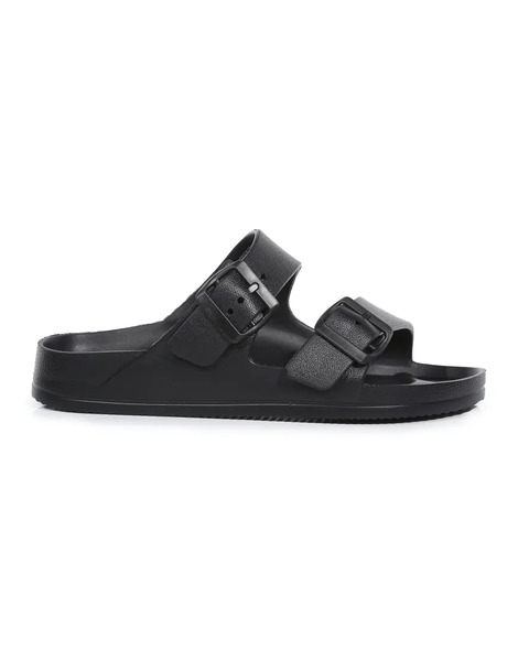  Regatta Lightweight Brooklyn Double Strap Sandals In Black 