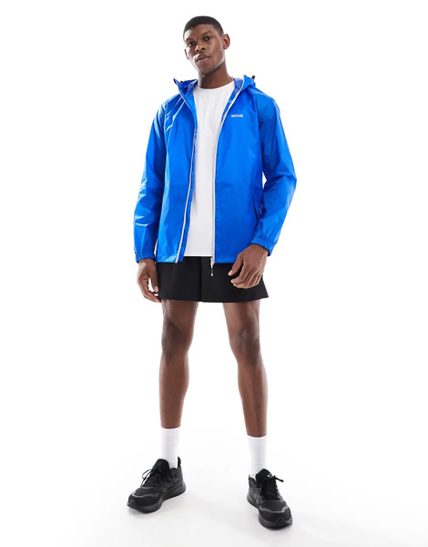  Regatta Men's Pack It Iii Waterproof Jacket In Blue 