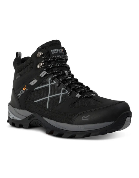  Regatta Samaris Iii Walking Boot In Black Granite 
