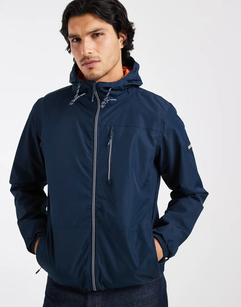  Regatta Shorebay Jacket Waterproof Shell Jacket In Tigerlilly Orange 