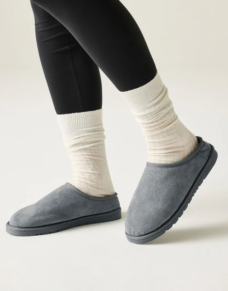  Regatta Solace Slipper In Grey 
