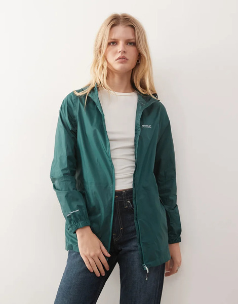  Regatta Womens Pack It Jacket Iii In Green 