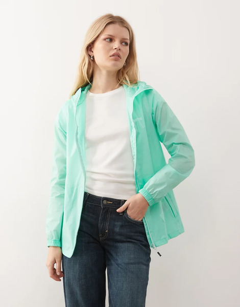  Regatta Womens Pack It Jacket Iii In Green 