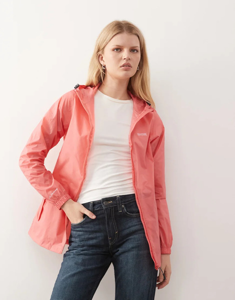  Regatta Womens Pack It Jacket Iii In Pink 