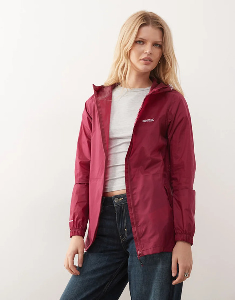  Regatta Womens Pack It Jacket Iii In Pink 