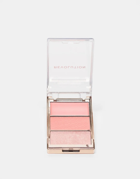  Revolution Blush Icon Palette Authentic Peach Orange 