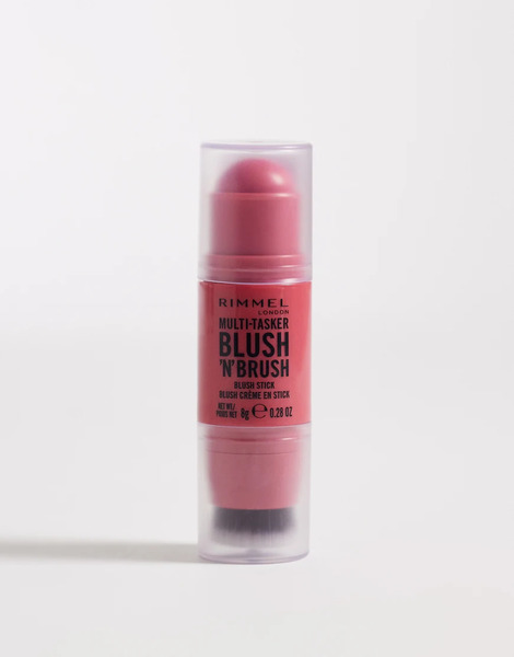  Rimmel London Multi  Tasker Blush'n'brush Stick   Cherry On Point Neutral 