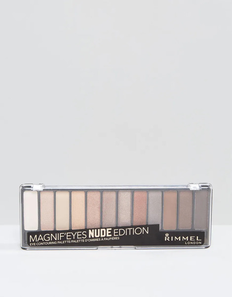  Rimmel 12 Pan Eyeshadow Palette Nude Edition Multi 