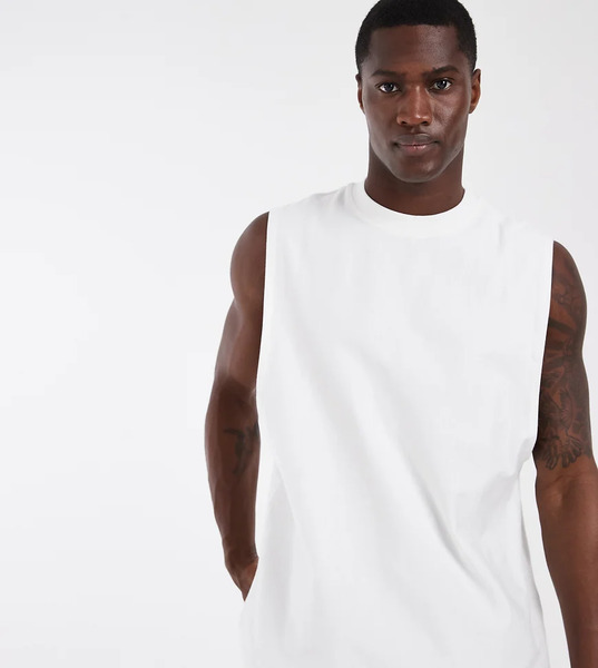  River Island Vest In White 